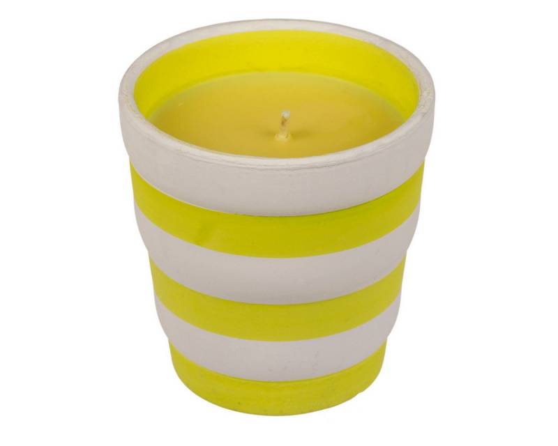 Out of the Blue Duftkerze Citronella Kerze im Keramik-Topf von Out of the Blue