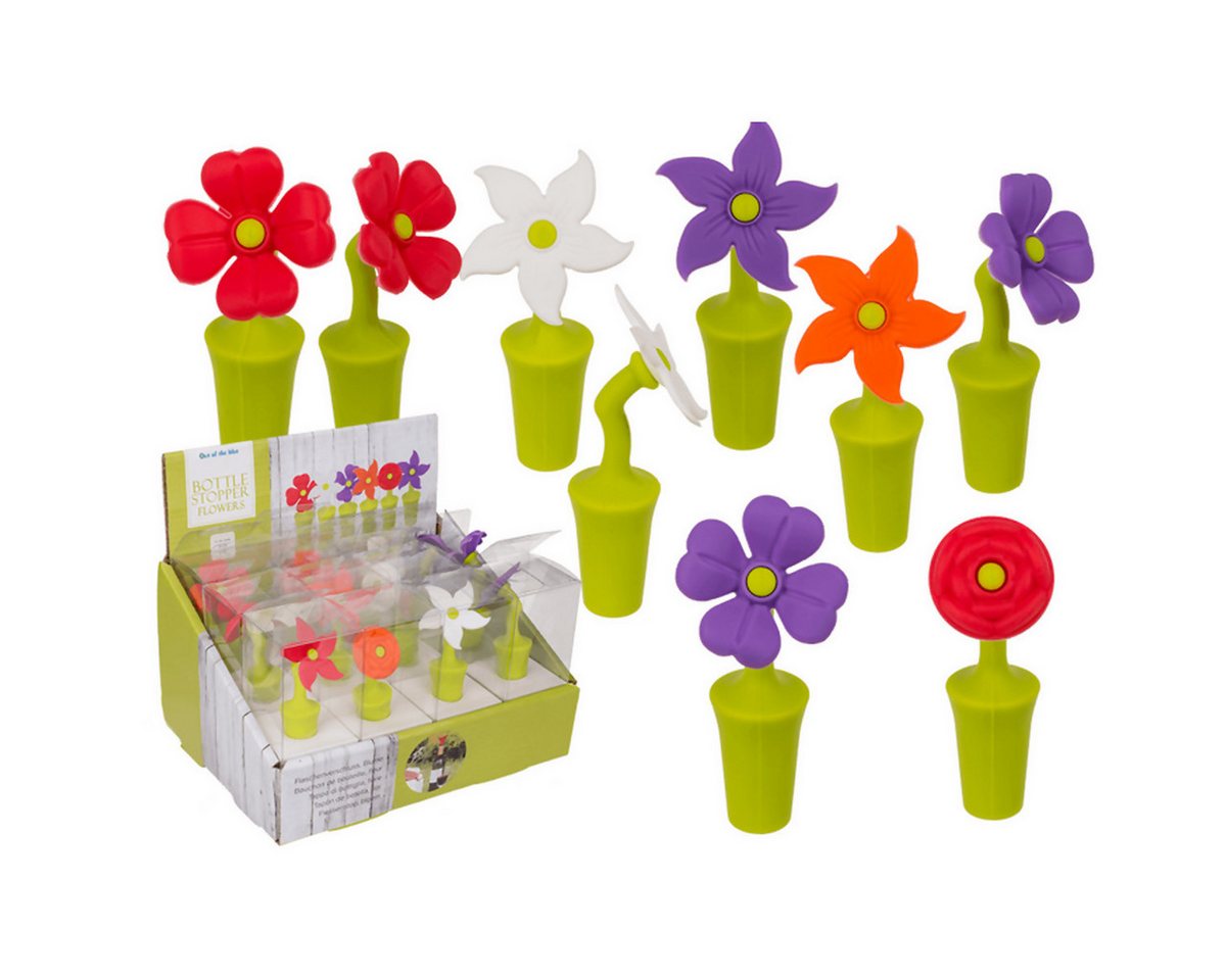 Out of the Blue Flaschenverschluss Flaschenverschluss, Blume, ca. X cm von Out of the Blue