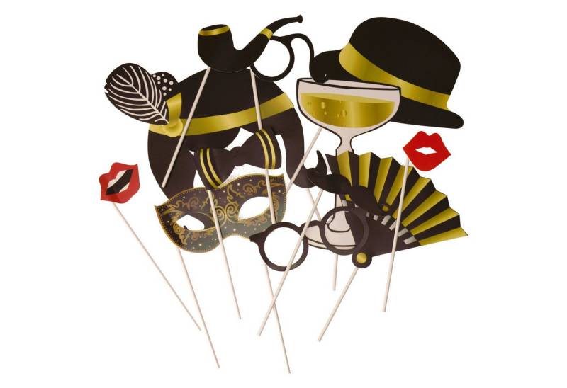 Out of the Blue Fotohalter Silvester Photo Booth im 12er Set von Out of the Blue