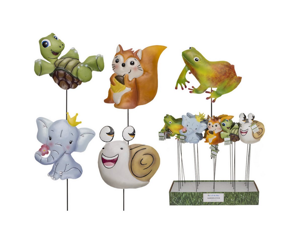 Out of the Blue Gartenfigur Metall-Gartenstecker, Tiere Out of the Blue Gartenfigur Metall-Gartenstecker, Tiere von Out of the Blue