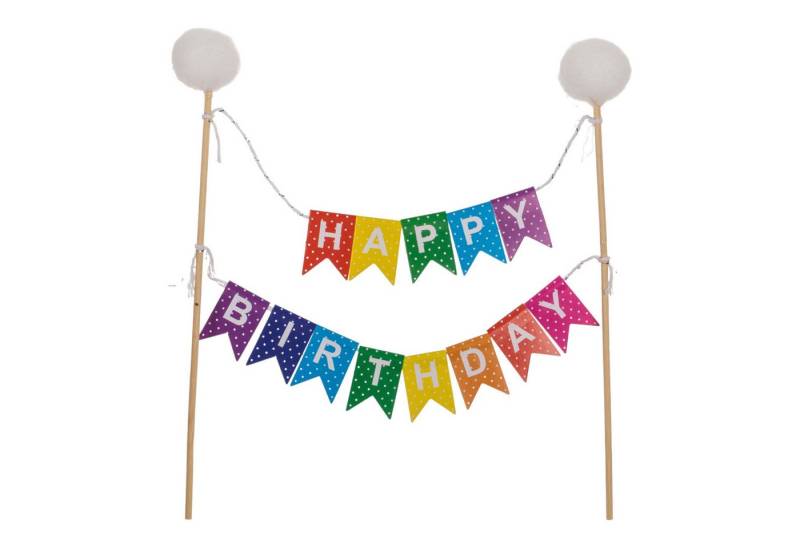 Out of the Blue Kuchenheber Happy Birthday Kuchendeko Girlanden Geburtstagsdeko in zufälliger Out of the Blue Kuchenheber Happy Birthday Kuchendeko Girlanden Geburtstagsdeko in zufälliger von Out of the Blue