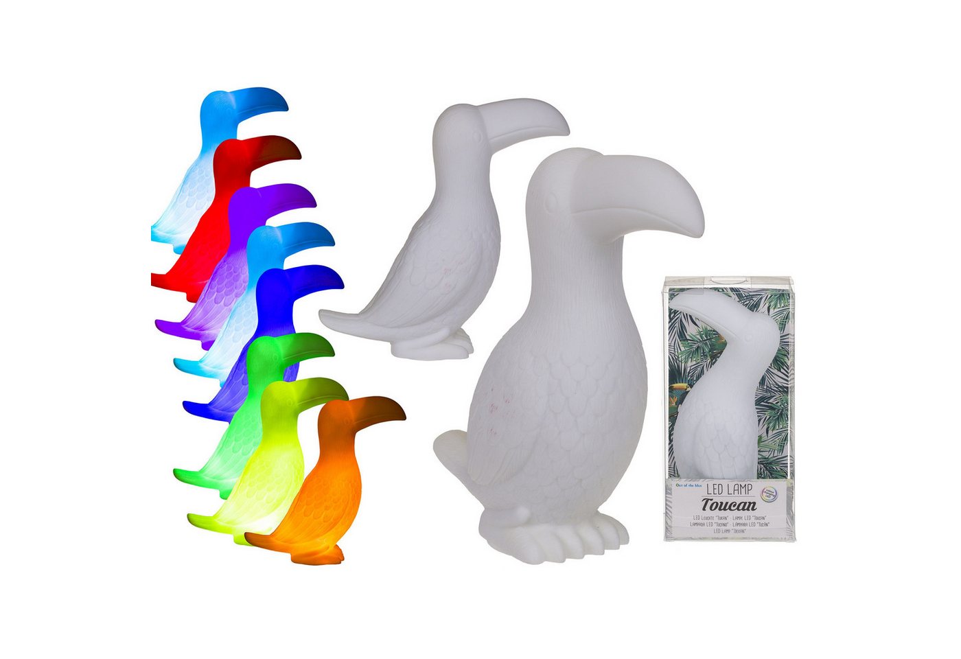 Out of the Blue LED Teichleuchte Leuchte, Tukan von Out of the Blue