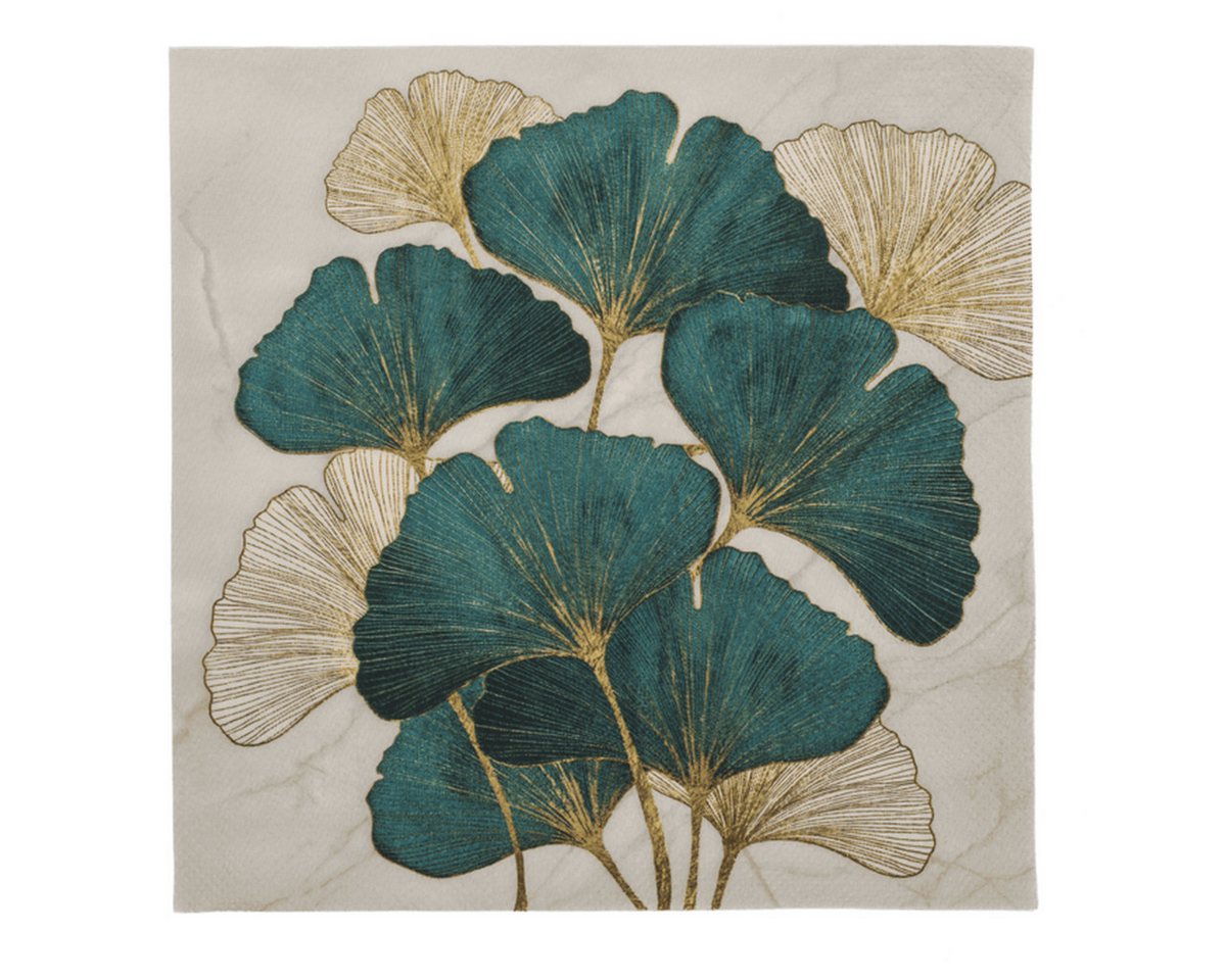 Out of the Blue Papierserviette Papier-Servietten, Ginkgo von Out of the Blue