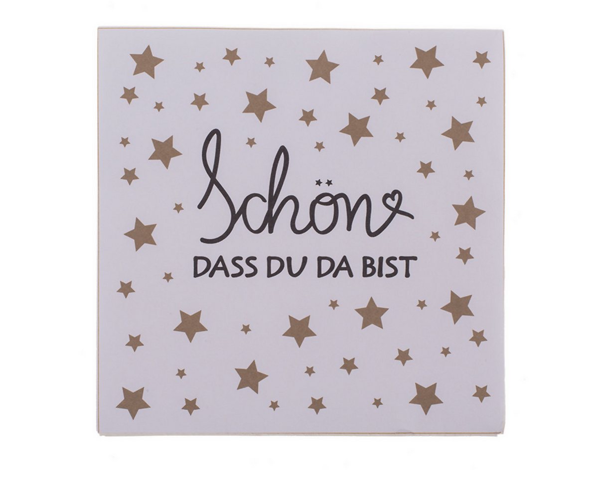 Out of the Blue Papierserviette Papier-Servietten, Schön, dass Du da bist Out of the Blue Papierserviette Papier-Servietten, Schön, dass Du da bist von Out of the Blue