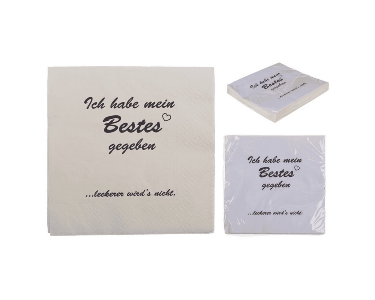 Out of the Blue Papierserviette Papier-Servietten, leckerer wird's nicht Out of the Blue Papierserviette Papier-Servietten, leckerer wird's nicht von Out of the Blue