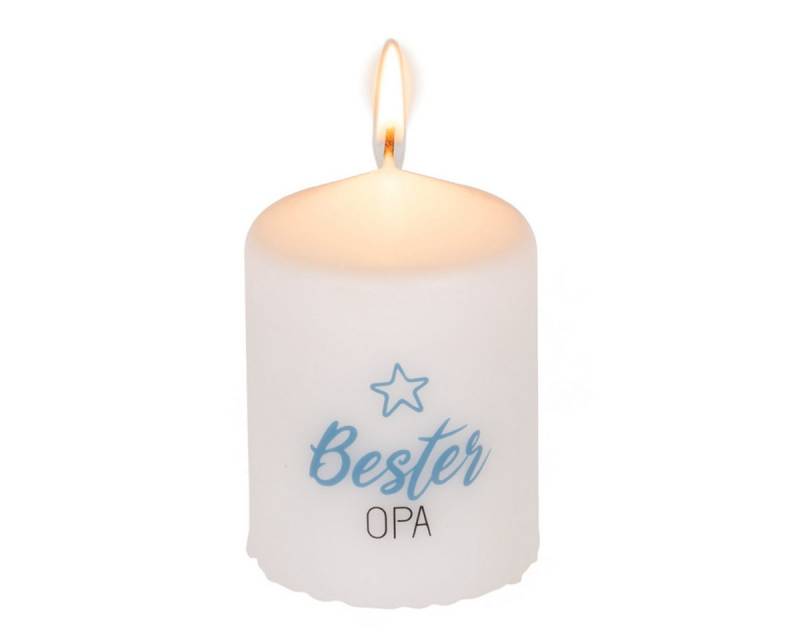 Out of the Blue Stumpenkerze Stumpenkerze, Bester Opa von Out of the Blue