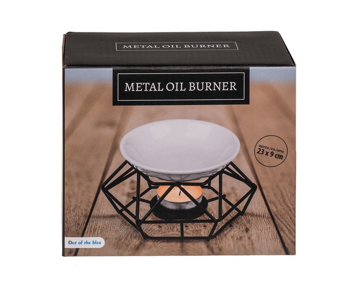 Out of the Blue Teelichthalter Keramikschale auf Metallgestell Out of the Blue Teelichthalter Keramikschale auf Metallgestell von Out of the Blue