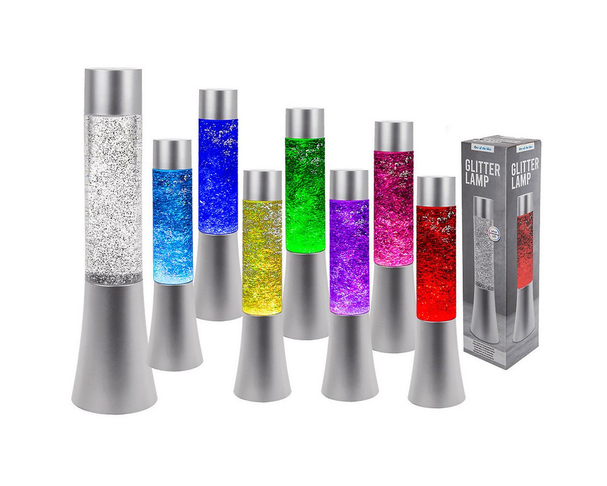 Out of the Blue Tischleuchte Glitter-Leuchte mit farbwechselnder LED von Out of the Blue