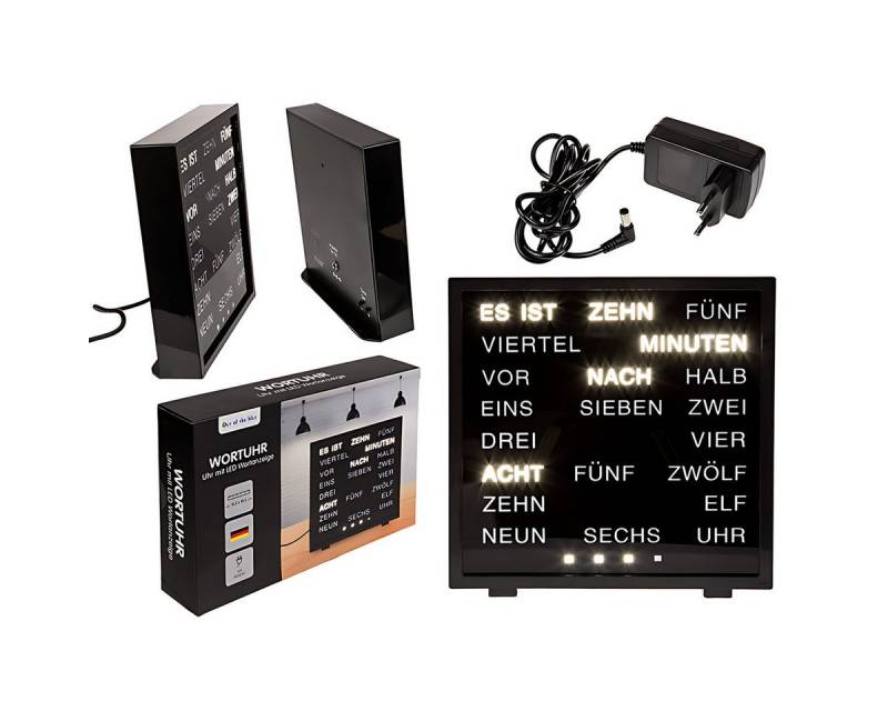 Out of the Blue Uhr Uhr mit deutscher Wort-Anzeige von Out of the Blue