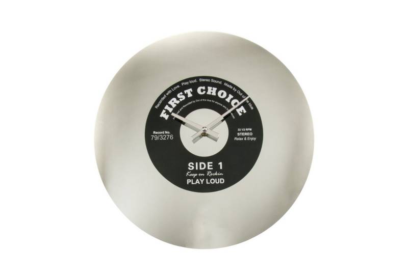 Out of the Blue Wanduhr Schallplatte Wanduhr aus MDF mit Spiegel Out of the Blue Wanduhr Schallplatte Wanduhr aus MDF mit Spiegel von Out of the Blue