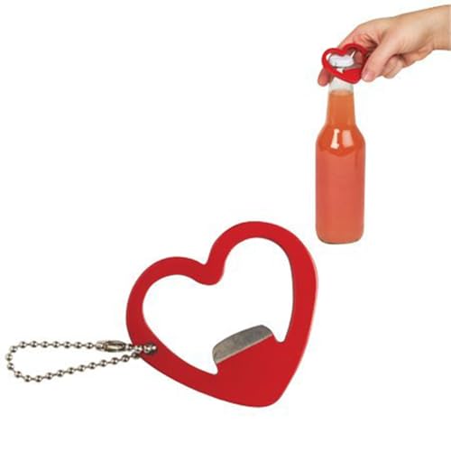 Bottle Opener. 795019 Metall-Flaschenöffner in Herzform, rot, Default Title Bottle Opener. 795019 Metall-Flaschenöffner in Herzform, rot, Default Title von Out of the blue