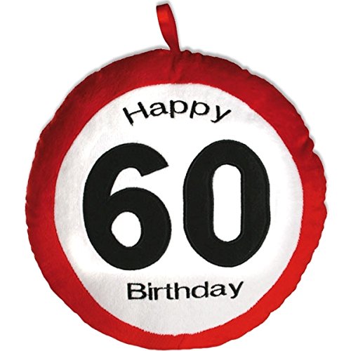 Kissen Happy Birthday, Geburtstag für 60. Geburtstag,Jahreszahl:60 Jahre von Out of the blue
