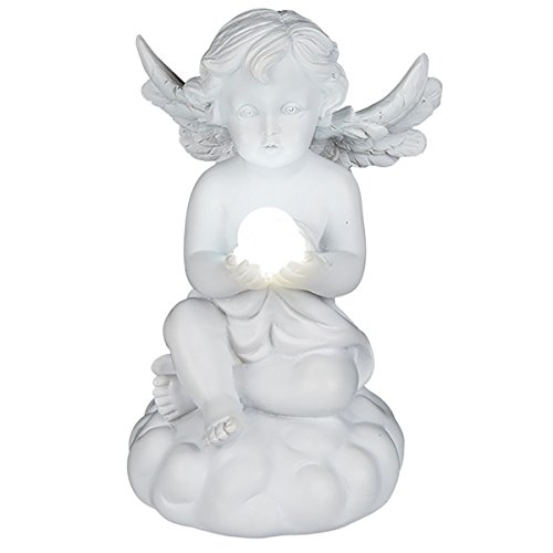 Out of the blue Engel sitzend mit LED - Kugel Circa 7x11,5cm Out of the blue Engel sitzend mit LED - Kugel Circa 7x11,5cm von Out of the blue