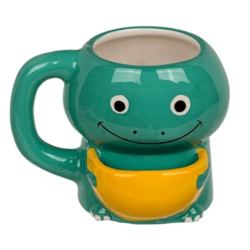 Out of the blue, Kaffeebecher mit Keksfach - Tasse Kaffeetasse von Out of the blue