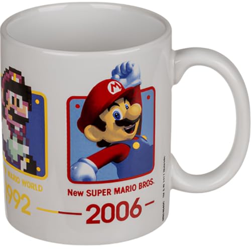 Out of the blue Tasse, Super Mario, für ca. 325 ml, H: 10 cm von ootb