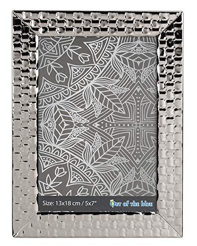 Out of the blue 94/2659 Metall-Bilderrahmen Silver Square, Silber, 13 x 18 von Out of the blue