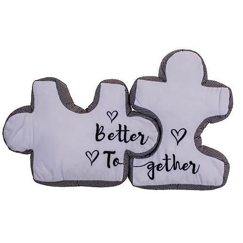 Out of the blue Better Together Puzzle Kissen für Verliebte im 2er Set Out of the blue Better Together Puzzle Kissen für Verliebte im 2er Set von Out of the blue