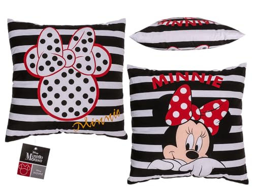 Out of the blue Deko-Kissen,Disney,Minnie 40 x 40 cm, Hülle: 100% Baumwolle, Füllung: 100% Polyester von Out of the blue