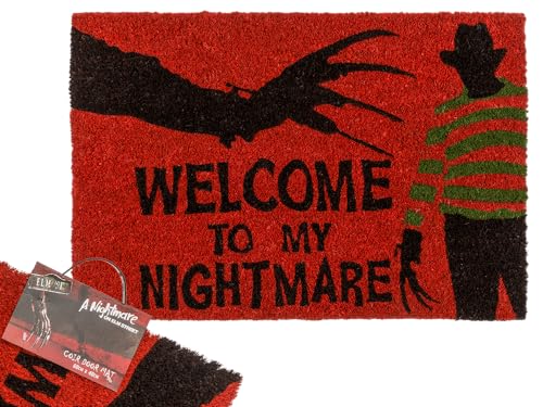 Out of the blue Fußmatte, A Nightmare on Elm Street, ca. 60 x 40 cm, mit Headercard zum Aufhängen Out of the blue Fußmatte, A Nightmare on Elm Street, ca. 60 x 40 cm, mit Headercard zum Aufhängen von Out of the blue