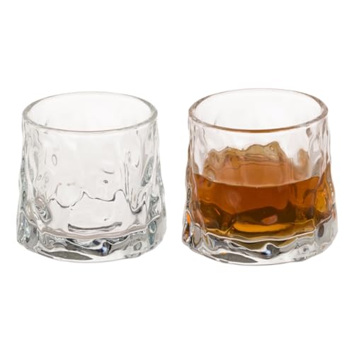 Out of the blue On the Rocks Whiskeygläser im 2er Set - Whiskyglas Whiskey Tumbler Whisky Tumbler von Out of the blue