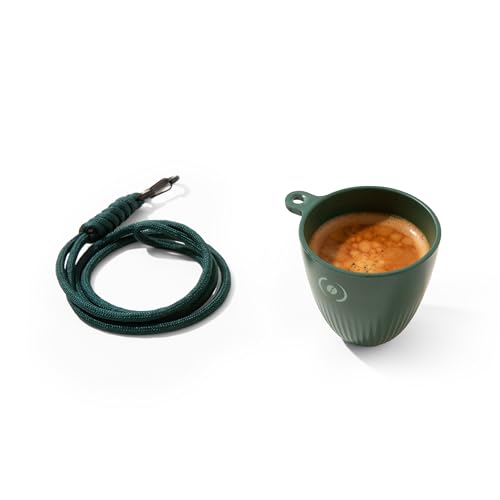 OutIn Portable Espresso Cup, Expresso Shots Cup Made From Coffee Ground with 48cm Detachable Lanyard, Perfect for Nano(90ml/3oz) von OutIn