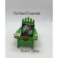 Boston Celtics I Nba Weihnachtsschmuck | Küstenstuhl Ornament Weihnachtsverzierung Küstenlandhaus-Weihnachten von OutIslandEssentials