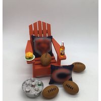 Chicago Bears Ornament I Fußball-Weihnachtsverzierung Bears-Weihnachtsverzierung Coastal Christmas von OutIslandEssentials