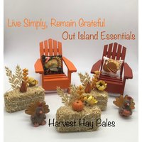Ernte Puppenhaus Miniaturen I Fall Minis | Herbst Im Maßstab 112 Halloween Mini Thanksgiving von OutIslandEssentials