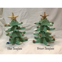 Seestern Weihnachtsbaumschmuck I Jingle Bell Weihnachtsbaum Strand-Weihnachtsbaum Tischdekoration von OutIslandEssentials