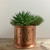 Kupfer Übertopf Indoor Garten Pflanze Liebhaber Geschenk von OutOfMyBarn