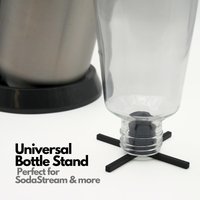 Flaschenhalter Für Sodastream Und Babyflaschen | Abtropfständer Flaschen Flaschentrockner Abtropfhilfe Küchenzubehör von OutOfTimeStds