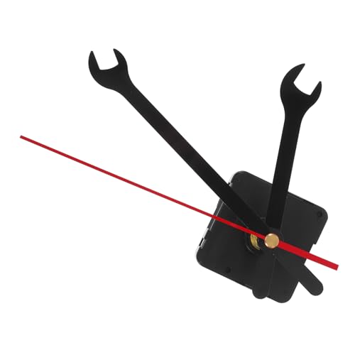Outanaya 1 Satz Wanduhrwerk Uhr Hands -kit Stiller Austausch des Uhrwerks Wanduhr-uhrwerk-Set Uhr Ersatzteile Ersatzuhrmechanismus Mechanismus Zum Austausch Der Batterieuhr Plastik Black von Outanaya
