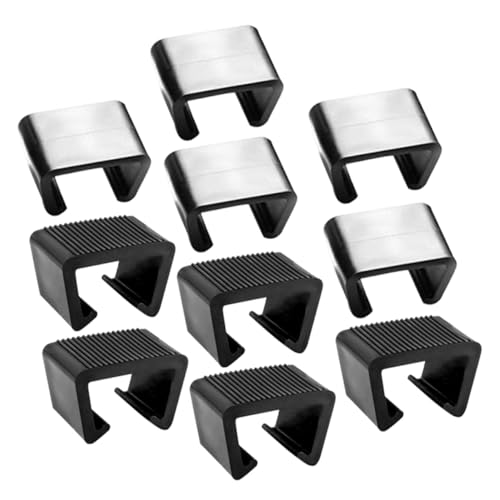 Outanaya 10 Stück Teiliges Outdoor Möbel Clips aus Kunststoff Rattan Sofa Verbinder Klammern für Gartenmöbel Einfache Geeignet für Modulare Terrassenmöbel und Loungemöbel Verhindert von Outanaya