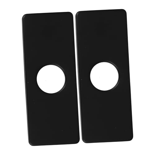 Outanaya 2 Stück Edelstahl Wasserhahn Abdeckplatten Schwarz Dekorative Basisplatten für Waschbeckenarmaturen Verdecken Unschöne Stellen Passend für Bad und Küche Outanaya 2 Stück Edelstahl Wasserhahn Abdeckplatten Schwarz Dekorative Basisplatten für Waschbeckenarmaturen Verdecken Unschöne Stellen Passend für Bad und Küche von Outanaya