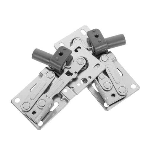 Outanaya 2 Stück Hochwertige Klappenscharniere mit Dämpfung für Küchen und Möbelanwendungen Einfache Installation Robustes Eisenmaterial Sanfter Schließmechanismus Langlebig Outanaya 2 Stück Hochwertige Klappenscharniere mit Dämpfung für Küchen und Möbelanwendungen Einfache Installation Robustes Eisenmaterial Sanfter Schließmechanismus Langlebig von Outanaya