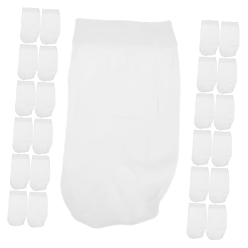 Outanaya 20 Stück Poolfilter Socken Feinem Netz Nylon Skimmerkorb für Effektive Schmutz und Laubentfernung Einsetzbar für Private und Pools Einfache Handhabung und Effiziente Wasserklärung von Outanaya