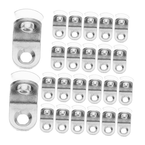 Outanaya 24 Stück Regalstützen mit Saugnapf Robuste Halterungen Legierung für Küchenschränke und Bücherregale Vielseitige Regalträger für Optimierte Raumnutzung Outanaya 24 Stück Regalstützen mit Saugnapf Robuste Halterungen Legierung für Küchenschränke und Bücherregale Vielseitige Regalträger für Optimierte Raumnutzung von Outanaya