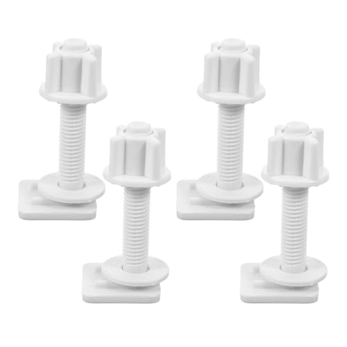 Outanaya 4 Stück Teiliges Abs Wc sitz Schrauben Ersatzteile mit Stabilen Scharnierbolzen Werkzeugfreie Montage Langlebig und Robust Geeignet für Toilettensitz Befestigung und Abdeckplatten Outanaya 4 Stück Teiliges Abs Wc sitz Schrauben Ersatzteile mit Stabilen Scharnierbolzen Werkzeugfreie Montage Langlebig und Robust Geeignet für Toilettensitz Befestigung und Abdeckplatten von Outanaya