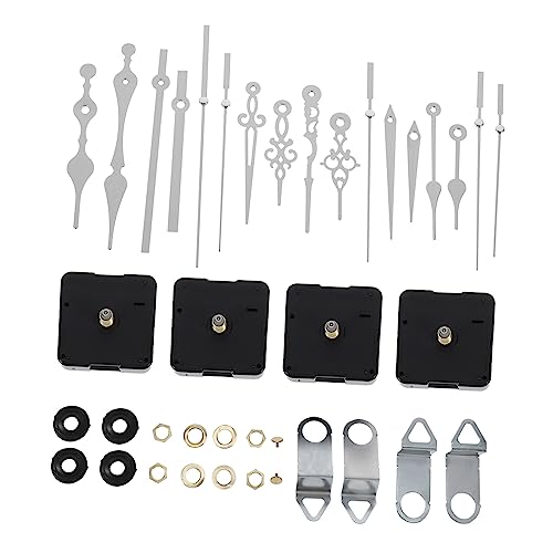 Outanaya 4sätze Quarzuhrwerk Ersatz Mit Bewegung Für Wanduhr Langlebiges Uhrwerk Für DIY Uhren Reparatur Und Austausch von Outanaya