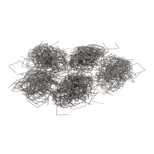 Outanaya 500 Stück Hot Staple Reparaturdraht Wellendraht Stoßstangen schweißklammern für Auto Stoßstangen Reparatur Einfach zu Schweißen Hohe Härte und Gute Abdichtung von Outanaya