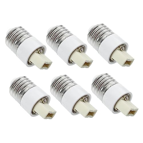 Outanaya 6 Stück Lampenfassung Adapter Lichtbulb Sockel für LED Halogenlampen Hochtemperaturbeständig Langlebig Installieren von Outanaya