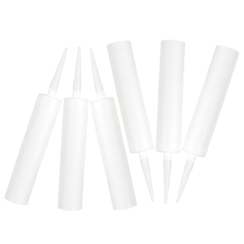 Outanaya 6 Stück Teiliges Nachfüllbare Tragbare Dichtstoff kartuschen mit Spritzpistolen Kompatibel Flexibel Zuschneidbar Wiederverwendbar für Heimwerker und Reparaturen Outanaya 6 Stück Teiliges Nachfüllbare Tragbare Dichtstoff kartuschen mit Spritzpistolen Kompatibel Flexibel Zuschneidbar Wiederverwendbar für Heimwerker und Reparaturen von Outanaya