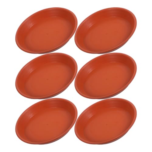 Outanaya 6 Stück Teiliges Pflanzuntersetzer aus Kunststoff Runde Pflanzenschalen Imitierte Terrakotta Tiefes Wasserauffangsystem für Zimmerpflanzen und Garten Schützt Möbel und Böden vor Outanaya 6 Stück Teiliges Pflanzuntersetzer aus Kunststoff Runde Pflanzenschalen Imitierte Terrakotta Tiefes Wasserauffangsystem für Zimmerpflanzen und Garten Schützt Möbel und Böden vor von Outanaya