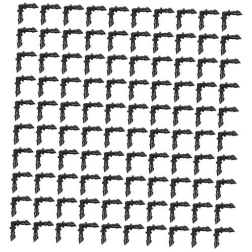 Outanaya 70 Stück Teiliges Barb Connector Tropfbewässerung Winkelverbinder aus UV Beständigem Kunststoff Kunststoff Eckstück für Gewächshaus Garten Bewässerungssysteme Langlebig und Fest von Outanaya