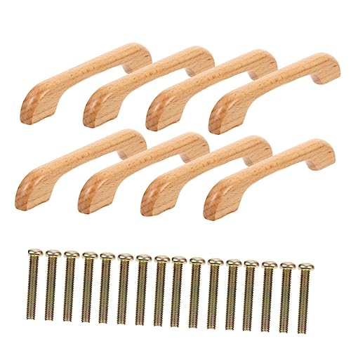 Outanaya 8 Stück Teiliges Holzgriffe für Möbel Schrank und Küchenschrankgriffe mit Schrauben Langlebig und Modern für Schränke Kleiderschränke und Kommoden Outanaya 8 Stück Teiliges Holzgriffe für Möbel Schrank und Küchenschrankgriffe mit Schrauben Langlebig und Modern für Schränke Kleiderschränke und Kommoden von Outanaya