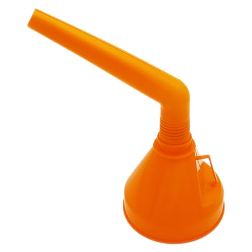 Outanaya Breiter Einfülltrichter für Benzin mit Flexiblem Mundstück Robuster Gelber Winkeltrichter für Auto und Motorrad aus Dickem Material für Tropffreies Tanken und Sichere Outanaya Breiter Einfülltrichter für Benzin mit Flexiblem Mundstück Robuster Gelber Winkeltrichter für Auto und Motorrad aus Dickem Material für Tropffreies Tanken und Sichere von Outanaya