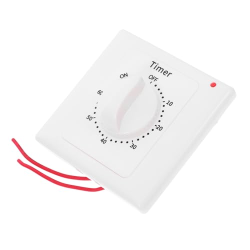 Outanaya Digitaler Timer Schalter für Steckdosen Programmierbare Zeitschaltuhr mit Minuten Timer für Beleuchtung und Elektrogeräte Einfache Installation und Vielseitige von Outanaya