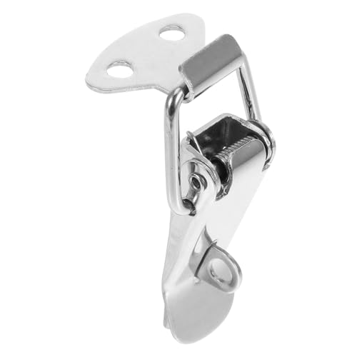 Outanaya Edelstahl Federzug Spannverschluss Sicherheitsverschluss Kistenverschluss mit Duckbill Schloss für Koffer Schrankboxen Rostfrei Elegante Optik Einfache Bedienung Robuste Outanaya Edelstahl Federzug Spannverschluss Sicherheitsverschluss Kistenverschluss mit Duckbill Schloss für Koffer Schrankboxen Rostfrei Elegante Optik Einfache Bedienung Robuste von Outanaya