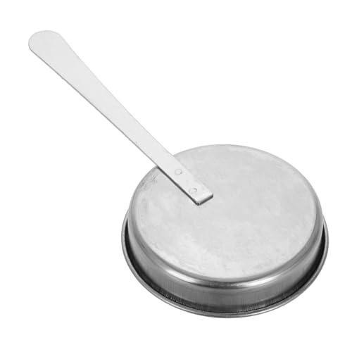 Outanaya Edelstahl Feuerlöscher Deckel mit Griff Kompakt und Vielseitig für Campingkocher Outdoor Herdschutz Schnelles Flammenlöschen für Grill Picknick Vielseitiger Herdschutz von Outanaya