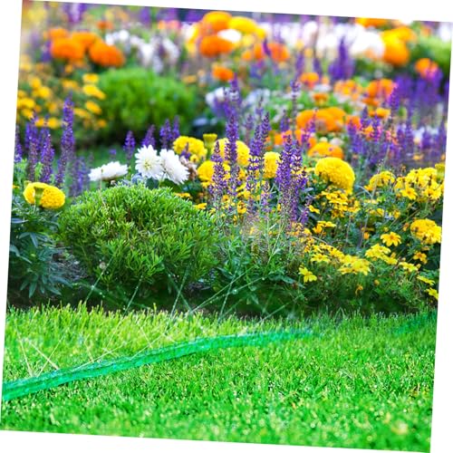 Outanaya Flacher Bewässerungsschlauch mit Löchern PVC Garten Schlauch für Effiziente Gartenbewässerung für Gewächshäuser und mit von Outanaya